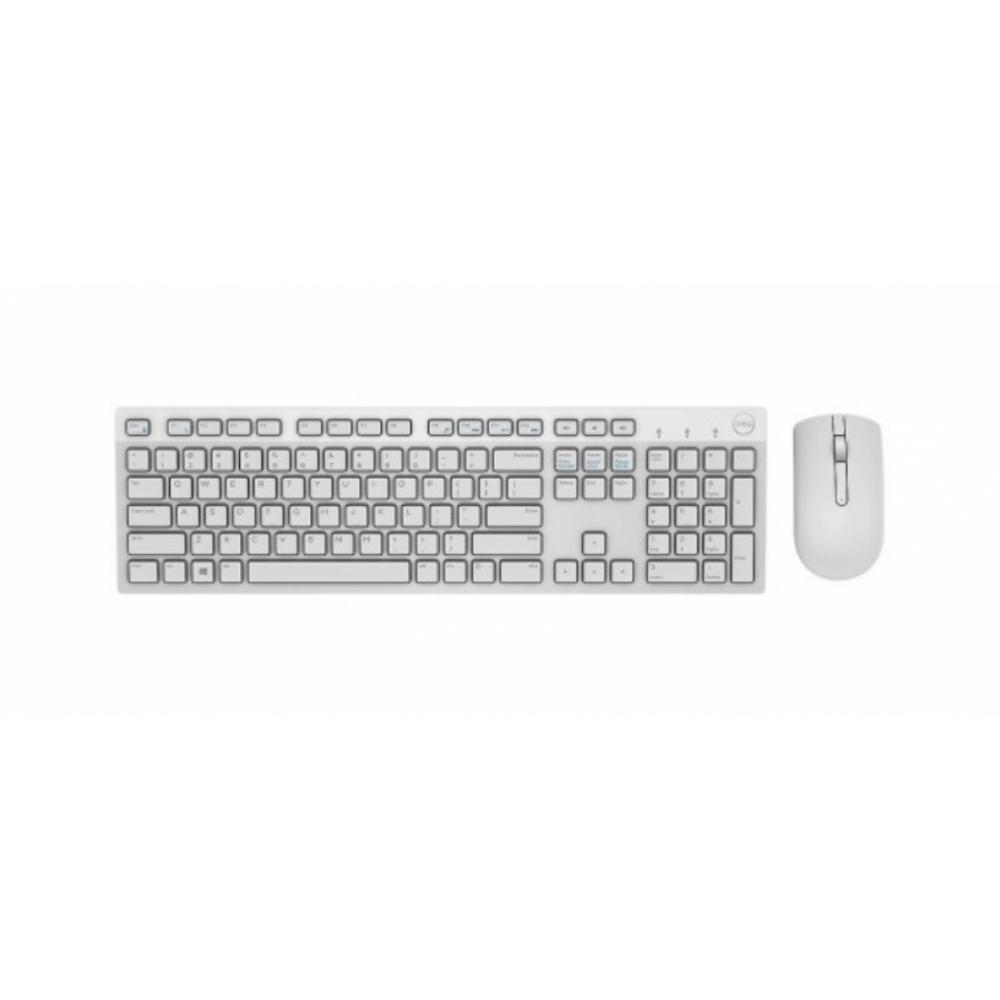 Комплект клавиатура и мышь DELL KM636 Белый