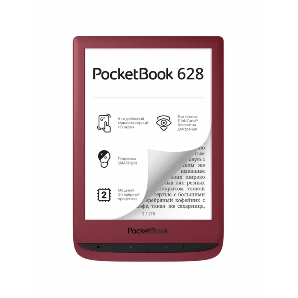 Elektron kitob PocketBook PocketBook 628 Qizil