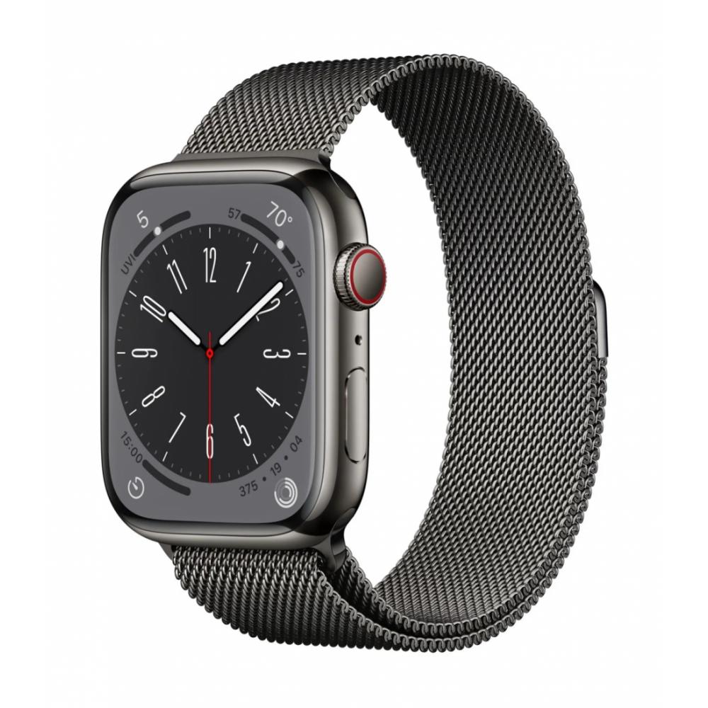 Ақлли соат Apple Watch Stainless Steel 8/45 Graphite