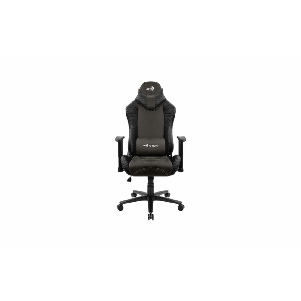 Игровое кресло Aerocool KNIGHT Iron Black 