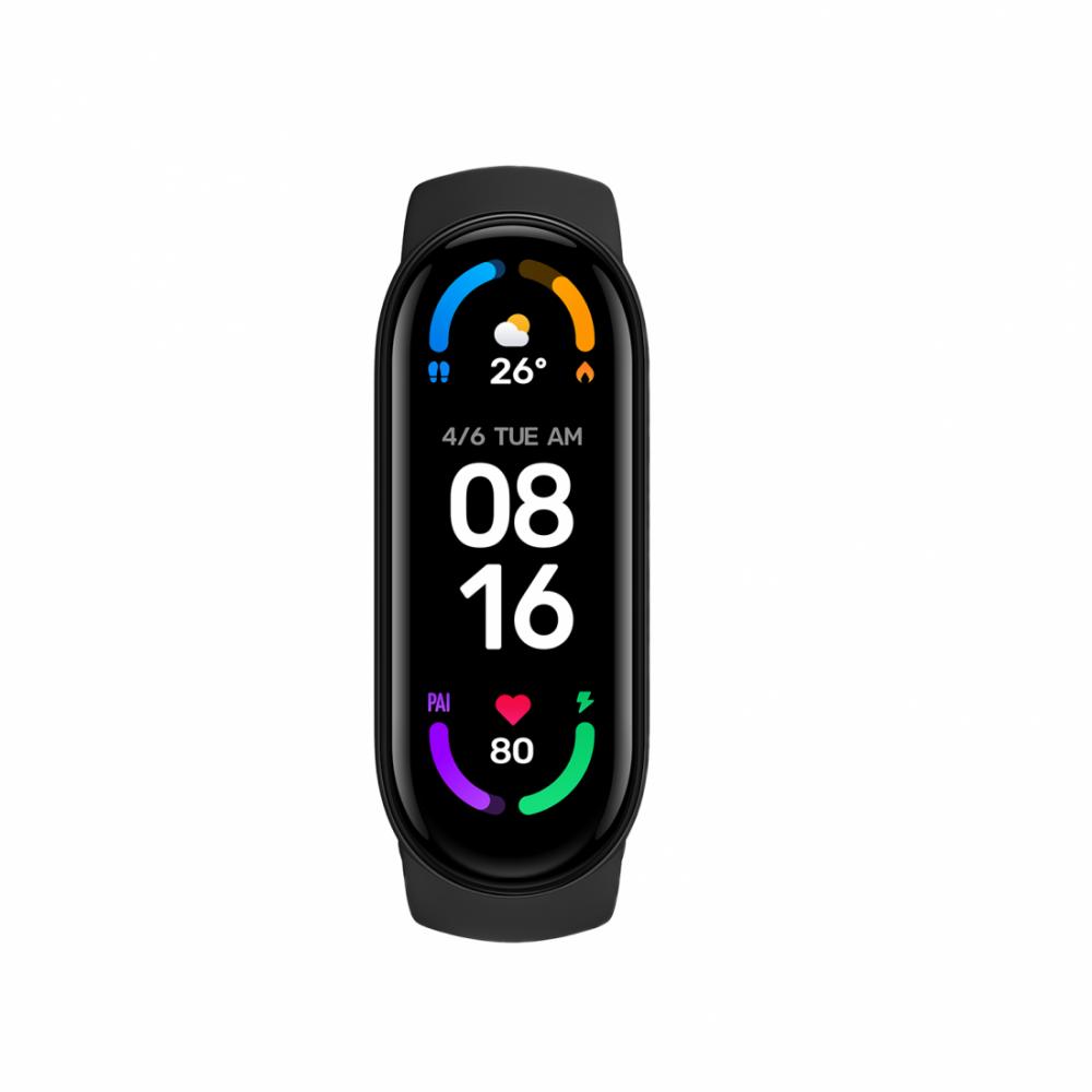 Фитнес-браслет Xiaomi Mi Smart Band 6 (Global Version) Чёрный
