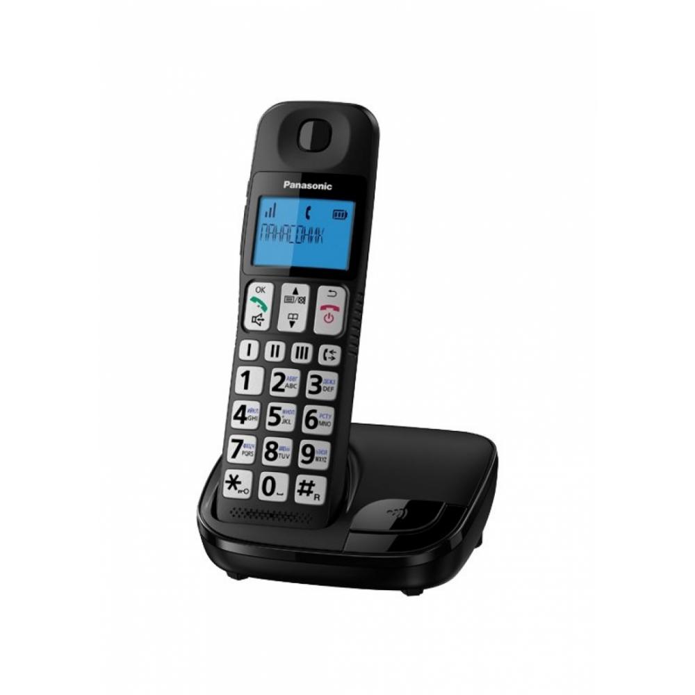 Radiotelefon Panasonic KX-TGE110UC Qora