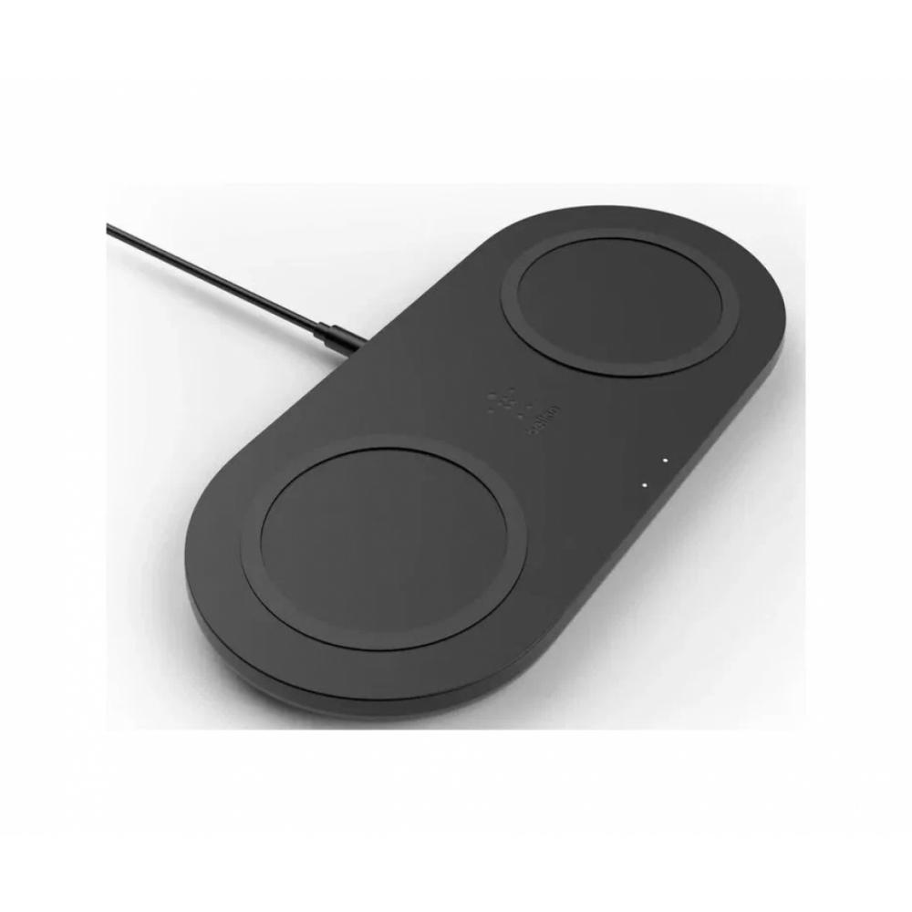Беспроводная зарядка Belkin Dual Pad Wireless Charging Qi, 2x 10W, black 