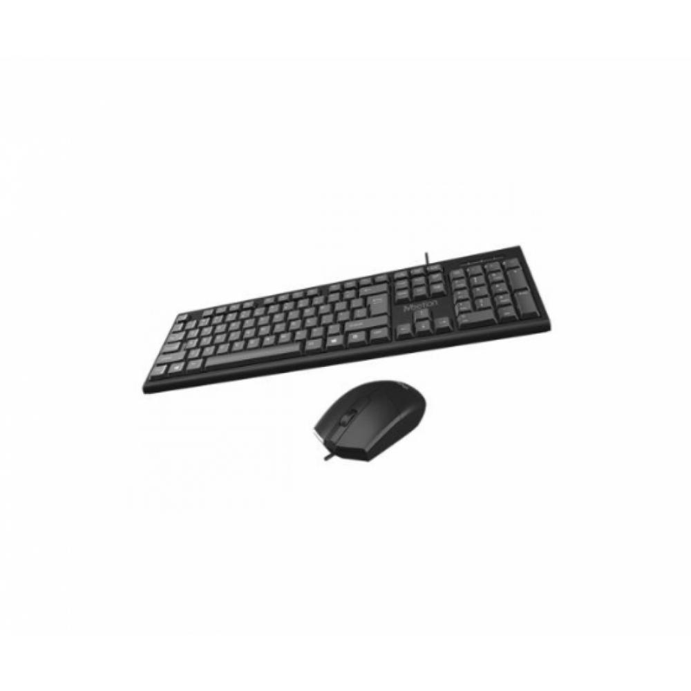 Комплект клавиатура и мышь Meetion  MT-C100 Чёрный