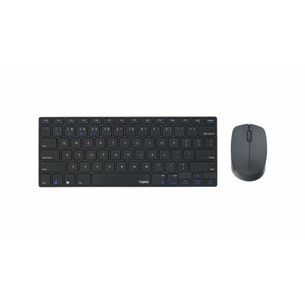 Комплект клавиатура и мышь Rapoo 9000 М Чёрный