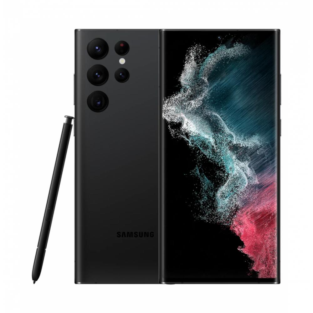 Смартфон Samsung Galaxy S22 Ultra (2 SIM) 12 GB 256 GB Чёрный