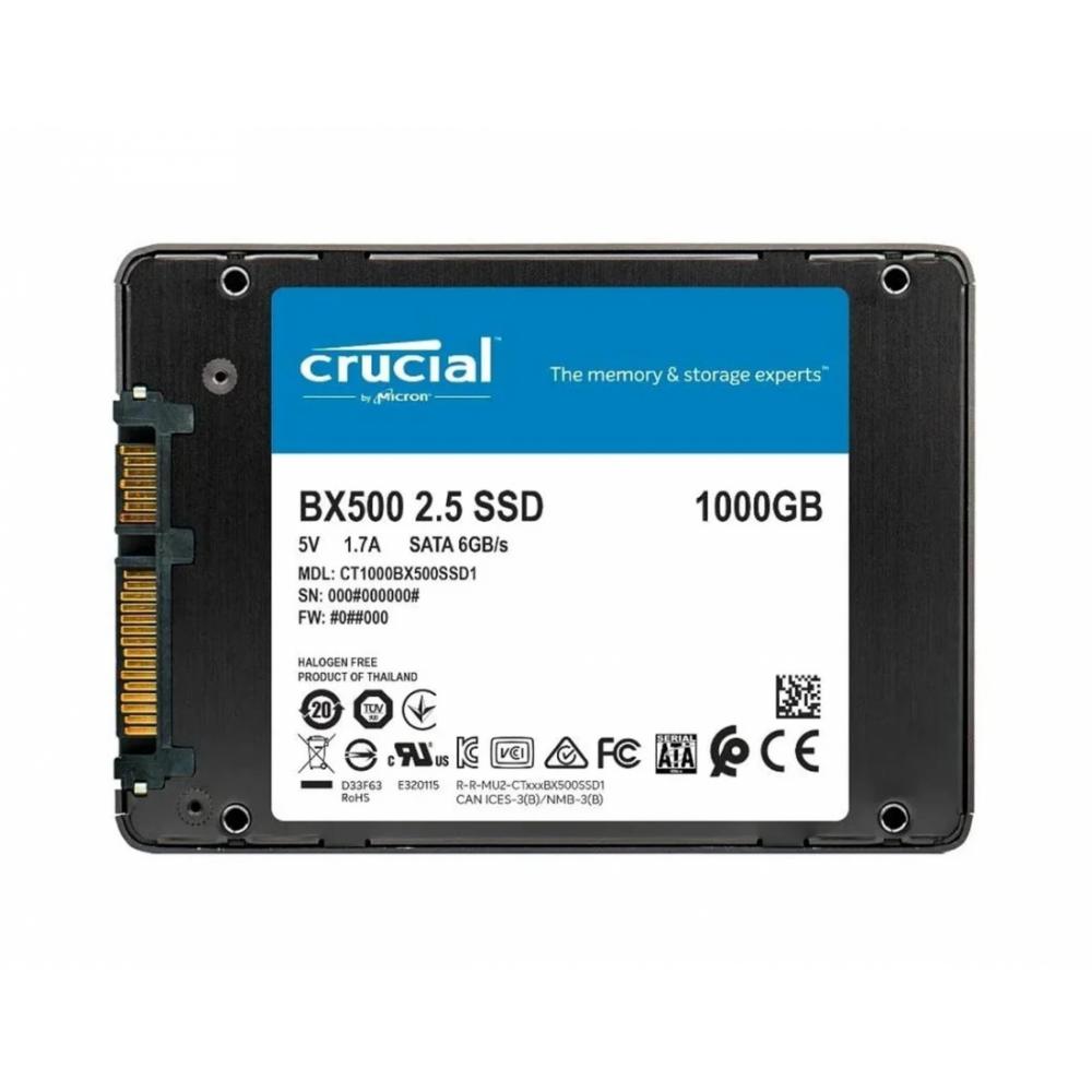 Жесткий Диск Crucial SSD 1000GB BX500 SATA III 2,5
