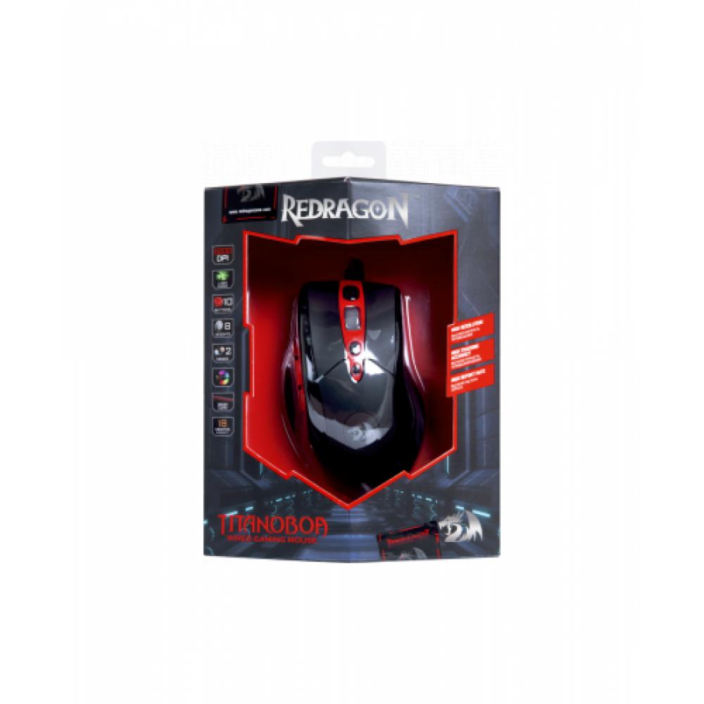 Игровая мышь Redragon TITANOBOA-3 CHROMA M802-RGB  Черный