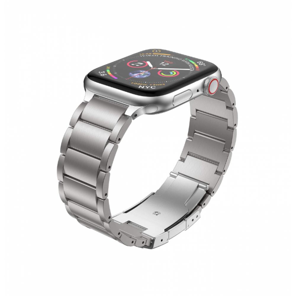 Умные часы Apple Series 7 Titanium 45mm Серебристый