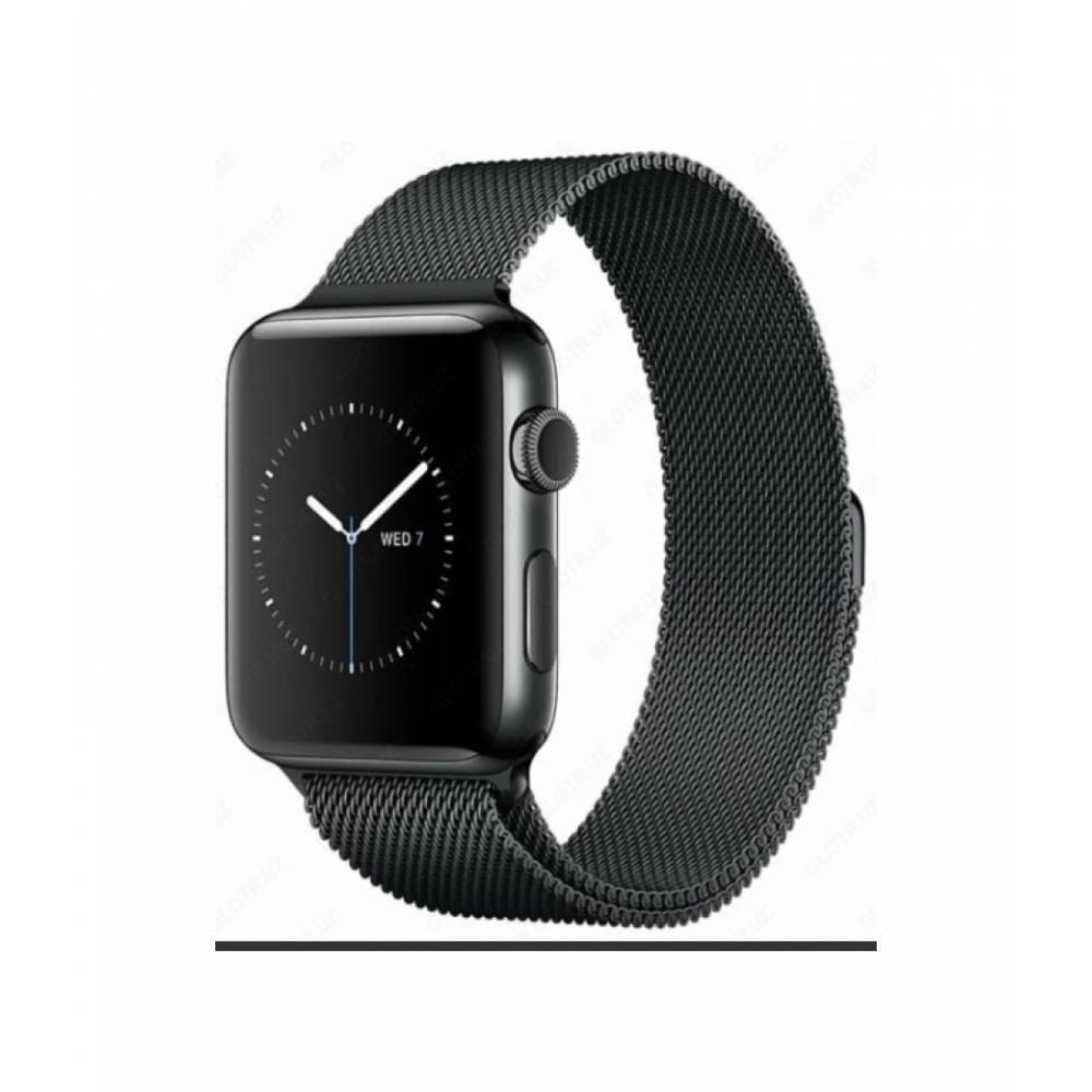 Умные часы Apple Series 2 44mm Milanese Чёрный