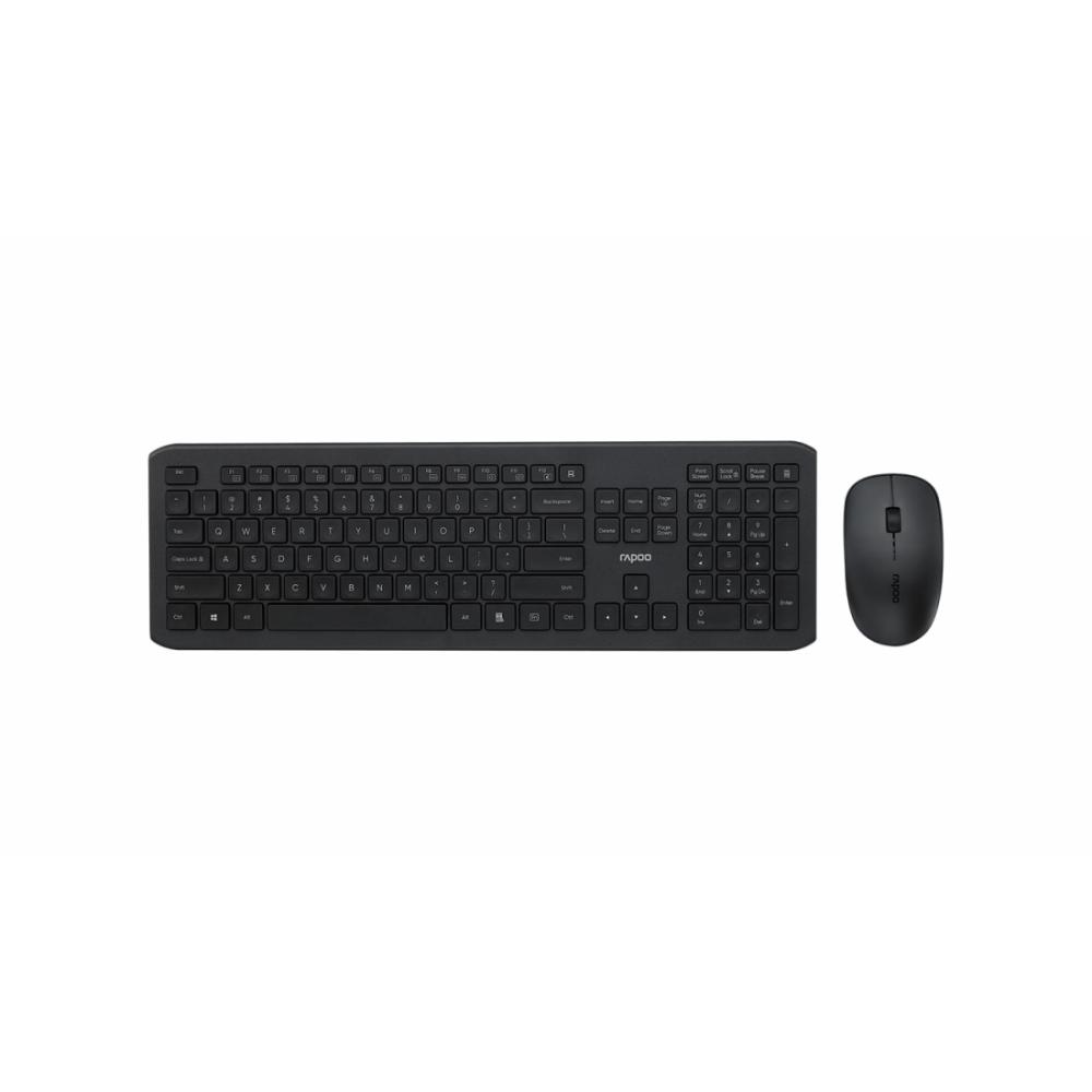 Комплект клавиатура и мышь Rapoo X2000 Чёрный