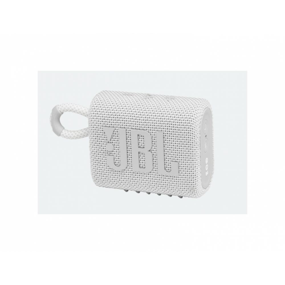 Bluetooth гарнитура JBL GO3 Portable Wireless Speaker Белый