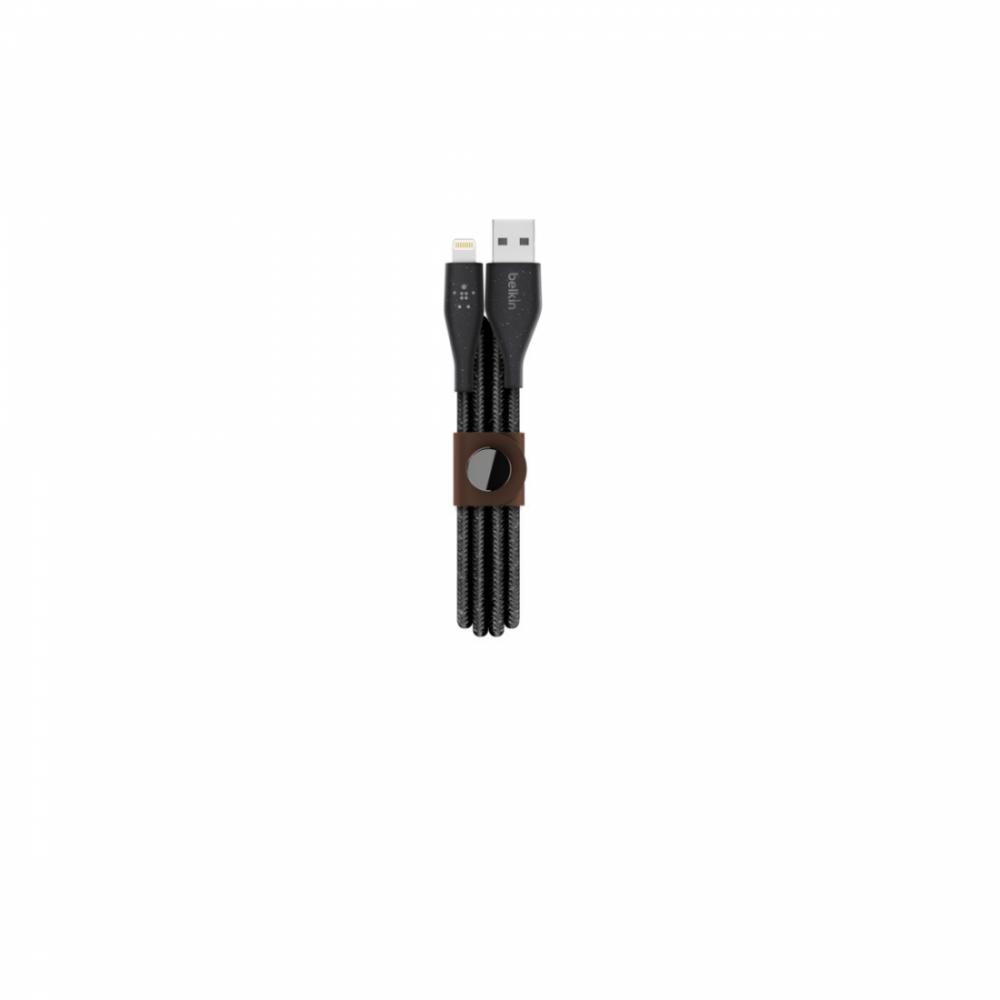Kabelya, perexodniki, adaptari Belkin DuraTek Plus Lightning - USB-A, 1.2m 