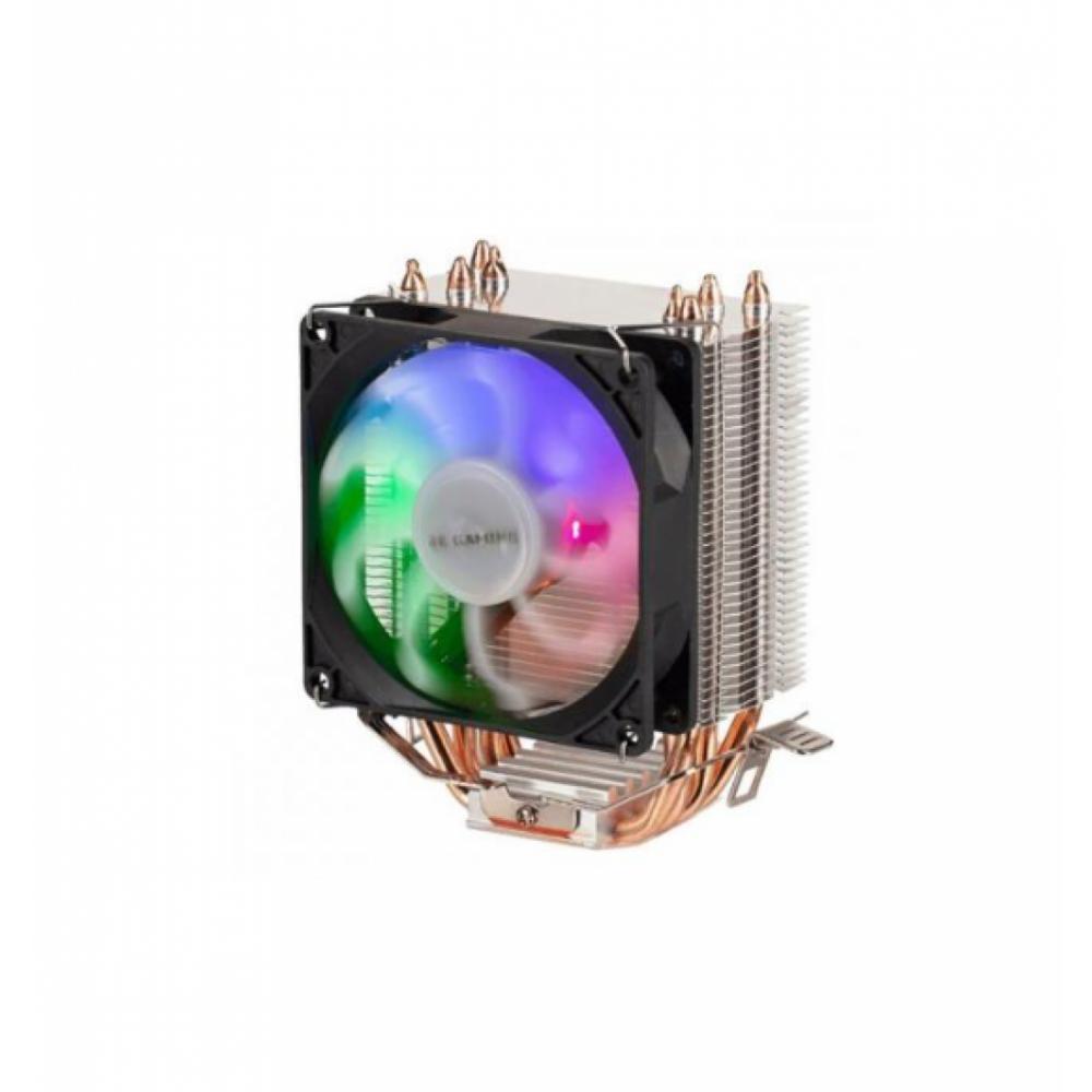 Кулер компьютерный 2E AC90D4-RGB 