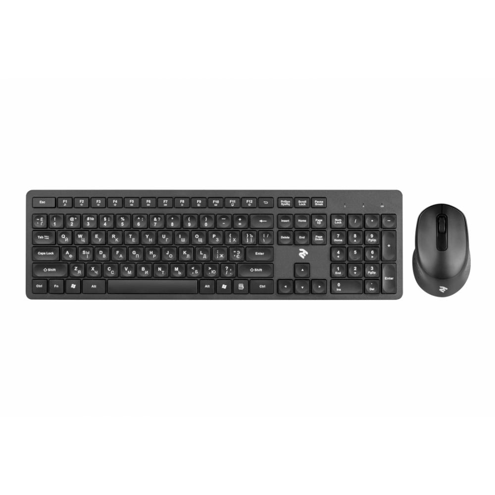 Комплект клавиатура и мышь 2E MK420 Чёрный