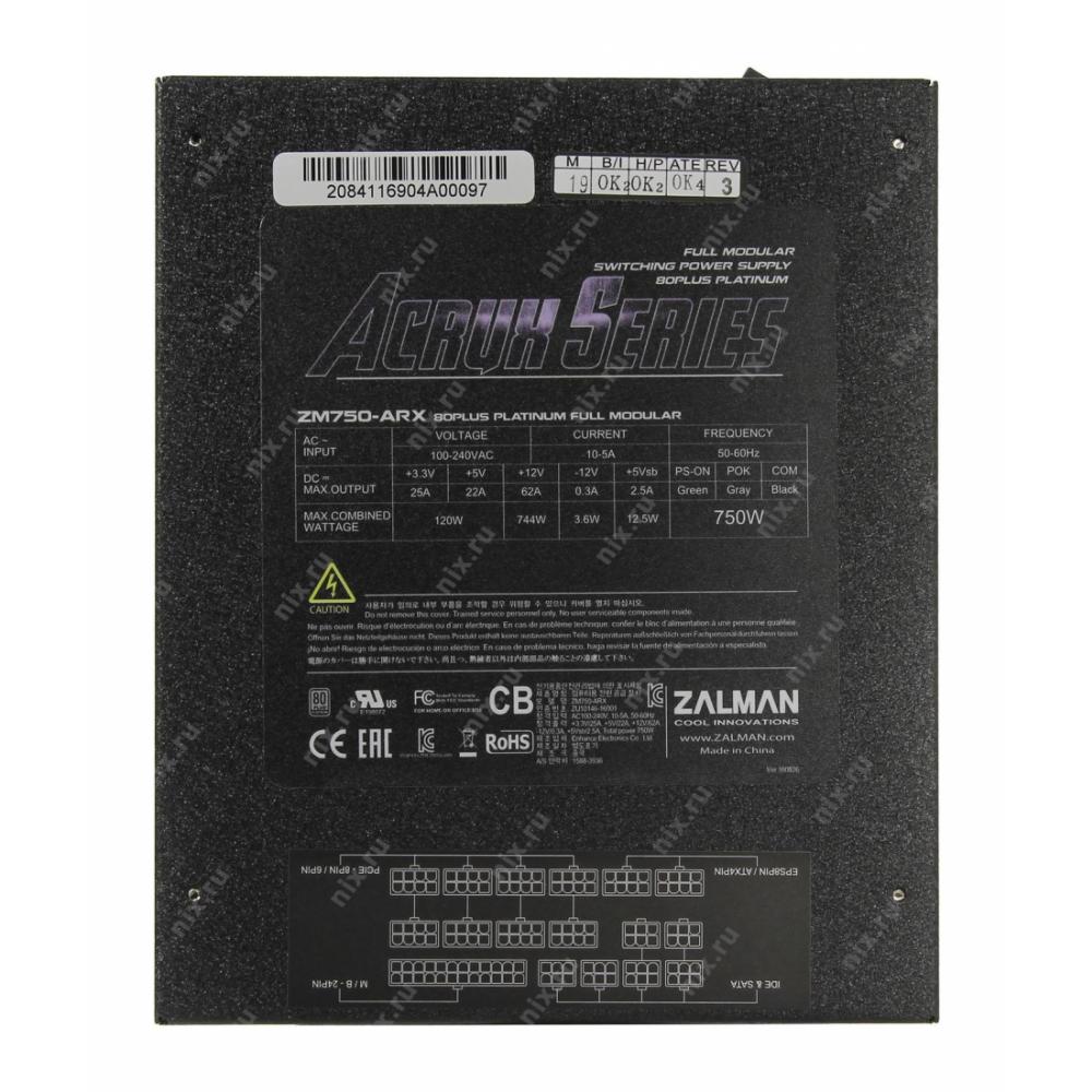Блок Питания Zalman ZM750-ARX 